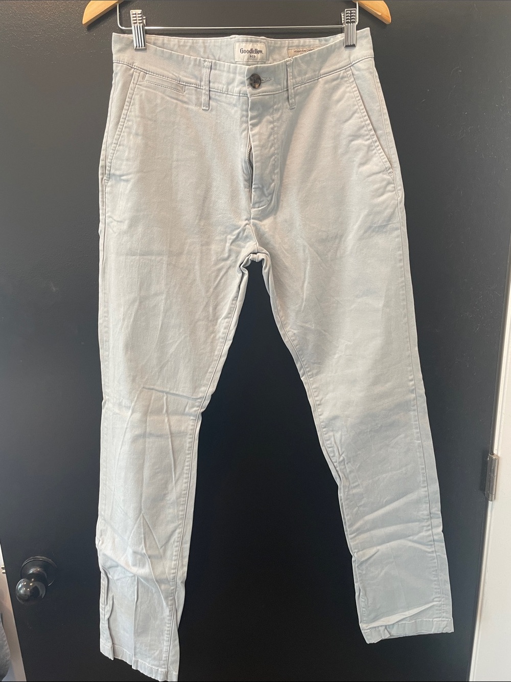 Goodfellow & Co. Pale Blue Slim Chinos 32x34